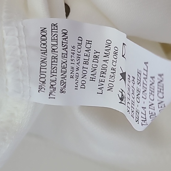 TRÏBE Pull On Comfort Control Stretch White Jegging Jean Pants NWT - Picture 4 of 6